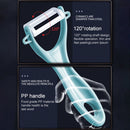 20 PCS T Shaped Ceramic Skin Peeler with Durable ABS Handle, Randow Color Delivery