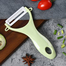 20 PCS T Shaped Ceramic Skin Peeler with Durable ABS Handle, Randow Color Delivery