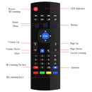 MX3 Air Mouse Wireless 2.4G Remote Control Keyboard with Browser Shortcuts for Android TV Box / Mini PC