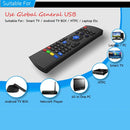 MX3 Air Mouse Wireless 2.4G Remote Control Keyboard with Browser Shortcuts for Android TV Box / Mini PC