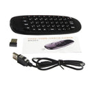 C120 T10 Fly Air Mouse 2.4GHz Rechargeable Wireless Keyboard Remote Control for Android TV Box / PC