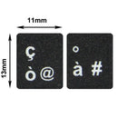 Italian Learning Keyboard Layout Sticker for Laptop / Desktop Computer Keyboard