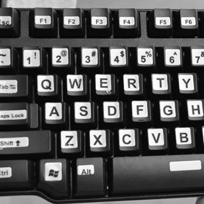 Thai Learning Keyboard Layout Sticker for Laptop / Desktop Computer Keyboard(Black)