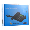 ZT600S 2.4 inch TFT Screen Fixed Wireless GSM Business Phone, Quad band: GSM 850/900/1800/1900Mhz(Black)