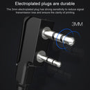 Handheld Transceiver Earphone for Walkie Talkies, 3.5mm + 2.5mm Plug(Black)