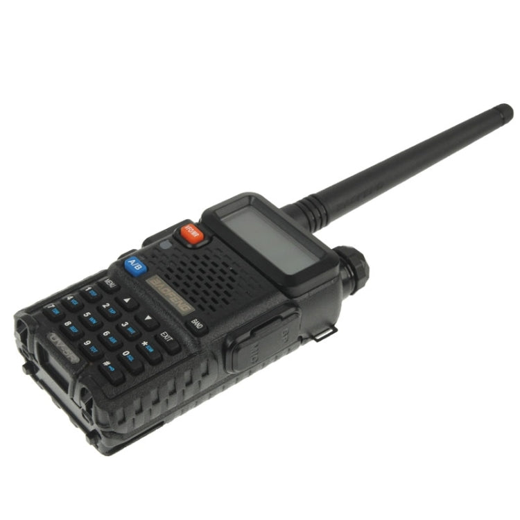 BAOFENG UV-5R Professional Dual Band Transceiver FM Two Way Radio Walkie Talkie Transmitter(Black)