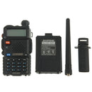 BAOFENG UV-5R Professional Dual Band Transceiver FM Two Way Radio Walkie Talkie Transmitter(Black)