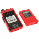 BAOFENG UV-5R Professional Dual Band Transceiver FM Two Way Radio Walkie Talkie Transmitter(Red)