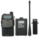 BAOFENG UV-5RA Professional Dual Band Transceiver FM Two Way Radio Walkie Talkie Transmitter(Black)