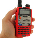 BAOFENG UV-5RA Professional Dual Band Transceiver FM Two Way Radio Walkie Talkie Transmitter(Red)