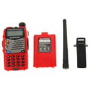 BAOFENG UV-5RA Professional Dual Band Transceiver FM Two Way Radio Walkie Talkie Transmitter(Red)