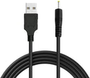 USB Male to DC 2.5 x 0.7mm Power Cable, Length: 1.2m(Black)