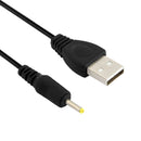 USB Male to DC 2.5 x 0.7mm Power Cable, Length: 1.2m(Black)