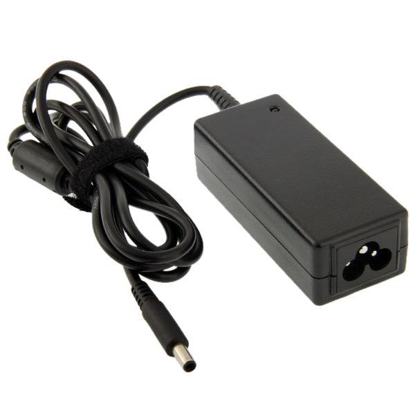Mini Replacement AC Adapter 19.5V 2.31A 45W for Dell Notebook, Output Tips: 4.5mm x 2.7mm(Black)