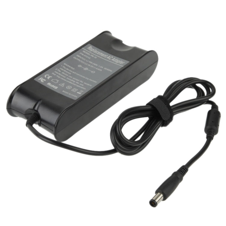 AC 19.5V 4.62A for Dell Laptop, Output Tips: 7.4mm x 5.0mm(Black)
