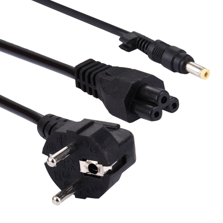 EU Plug AC Adapter 18.5V 3.5A 65W for HP COMPAQ Notebook, Output Tips: 4.8 x 1.7mm(Black)