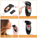 LCD Digital Alcohol Tester Breathalyzer(Black)