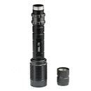 KX-F202 1000LM LED Convex Lens Flashlight, XM-L T6 LED, 5-Mode, White Light(Grey)
