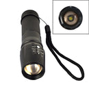 LT-SI CREE XM-L T6 5-Mode White Light LED Flashlight, 2000 LM Adjustable Focus (Black)