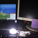 2W USB LED Light Bulb with Magnetic & Cable, USB-2W-W 5V 140-150Lumens 6 LED