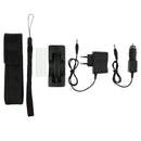 LT-QT CREE XM-L T6 White Light LED Flashlight, 5-Mode 1800 LM Adjustable Focus Flashlight(Black)