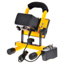 KX-913 10W Portable Floodlight Lamp, 900LM 6000K White LED Rechargeable Light(Yellow)