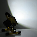 KX-913 10W Portable Floodlight Lamp, 900LM 6000K White LED Rechargeable Light(Yellow)