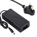 UK Plug 12V 3.0A Portable Power AC Adapter for LED, Output Tips: 5.5 x 2.5mm