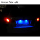 2 PCS T10 1.5W 60LM 1 LED Magenta COB LED Brake Light for Vehicles, DC12V(Magenta)