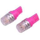 2 PCS T10 1.5W 60LM 1 LED Magenta COB LED Brake Light for Vehicles, DC12V(Magenta)