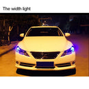 2 PCS T10 1.5W 60LM 1 LED Magenta COB LED Brake Light for Vehicles, DC12V(Magenta)