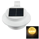 Outdoor 0.3W Mini Waterproof Solar Powered Light, LED Warm White Light Fence / Garden / Water Lamp