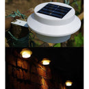 Outdoor 0.3W Mini Waterproof Solar Powered Light, LED Warm White Light Fence / Garden / Water Lamp