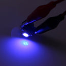 2 PCS B8.4 Blue Light 0.2W 12LM 1 LED SMD 5050 LED Instrument Light Bulb Dashboard Light for Vehicles, DC 12V(Blue)