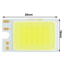 White Light LED Light Lamp Bead, DC 9V-11V / 120mA, Size: 26 x 16mm