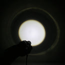 LT 1 x Cree Q5 White Light LED Flashlight , 500 LM 3-Mode Retractable Lamp(Black)