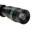 LT 1 x Cree Q5 White Light LED Flashlight , 500 LM 3-Mode Retractable Lamp(Black)