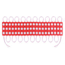 1.5W LED SMD 2835 Module Light Strip, 20 x 3-LED, DC 12V(Red Light)