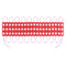 1.5W LED SMD 2835 Module Light Strip, 20 x 3-LED, DC 12V(Red Light)