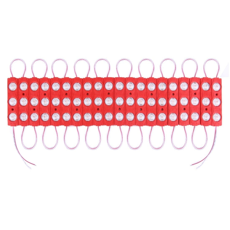 1.5W LED SMD 2835 Module Light Strip, 20 x 3-LED, DC 12V(Red Light)