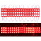 1.5W LED SMD 2835 Module Light Strip, 20 x 3-LED, DC 12V(Red Light)