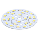 10 PCS 12W SMD 5730 White Light Aluminum Base Light Panel, 24 LEDs 1080 LM 3000-6500K, Diameter: 63mm(Warm White)