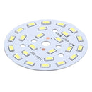 10 PCS 12W SMD 5730 White Light Aluminum Base Light Panel, 24 LEDs 1080 LM 3000-6500K, Diameter: 63mm(White Light)