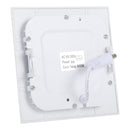 6W 12cm Square Panel Light Lamp with LED Driver, 30 LED SMD 2835, Luminous Flux: 430LM, AC 85-265V, Cutout Size: 11cm