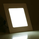 6W 12cm Square Panel Light Lamp with LED Driver, 30 LED SMD 2835, Luminous Flux: 430LM, AC 85-265V, Cutout Size: 11cm