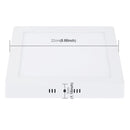 18W 22.5cm Square Panel Light Lamp with LED Driver,, 90 LED SMD 2835, Luminous Flux: 1480LM, AC 85-265V, Surface Mounted(White Light)