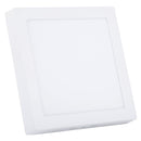 18W 22.5cm Square Panel Light Lamp with LED Driver,, 90 LED SMD 2835, Luminous Flux: 1480LM, AC 85-265V, Surface Mounted(Warm White)