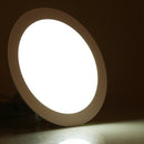 24W LED 29.5cm Round Panel Light Lamp with LED Driver, 120 LED SMD 2835, Luminous Flux: 1848LM, AC 85-265V, Cutout Size: 28.5cm