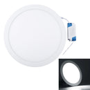 24W LED 29.5cm Round Panel Light Lamp with LED Driver, 120 LED SMD 2835, Luminous Flux: 1848LM, AC 85-265V, Cutout Size: 28.5cm