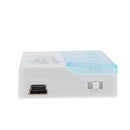 Infrared PIR Auto Sensor Motion Detector Light, Mini USB Port, 4 LED, White Light, Sensitive Distance: 3m(Baby Blue)